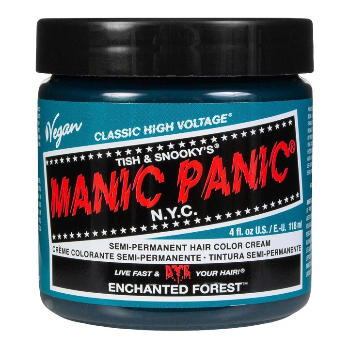 Manic Panic Classic Cream Lumottu metsä 118ml ryhmässä KAUNEUS JA TERVEYS / Hiukset &Stailaus / Hiustenhoito / Hiusväri / Hiusväri & Väripommi @ TP E-commerce Nordic AB (C10253)