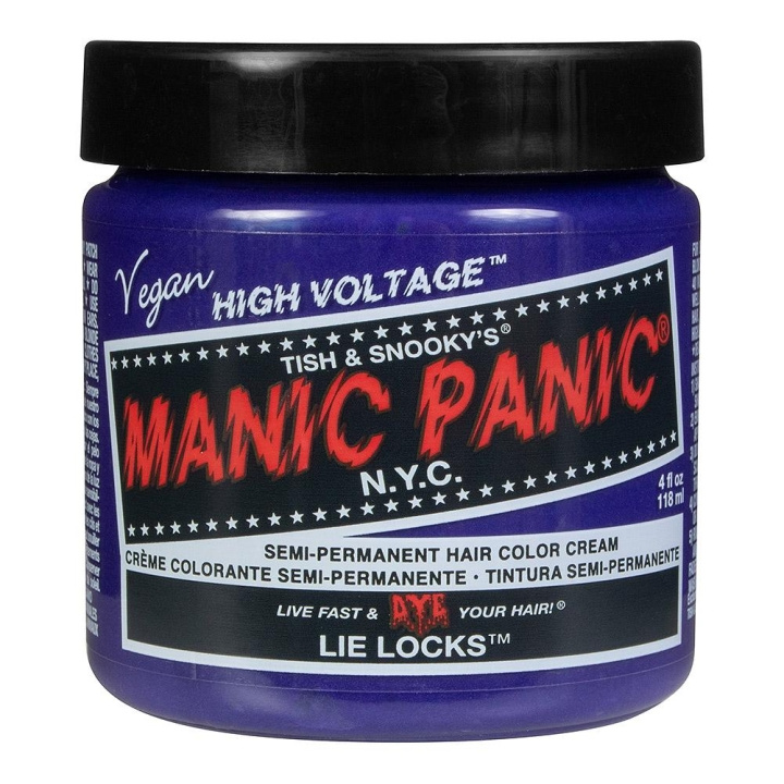 Manic Panic Classic Cream Lie Locks ryhmässä KAUNEUS JA TERVEYS / Hiukset &Stailaus / Hiustenhoito / Hiusväri / Hiusväri & Väripommi @ TP E-commerce Nordic AB (C10255)