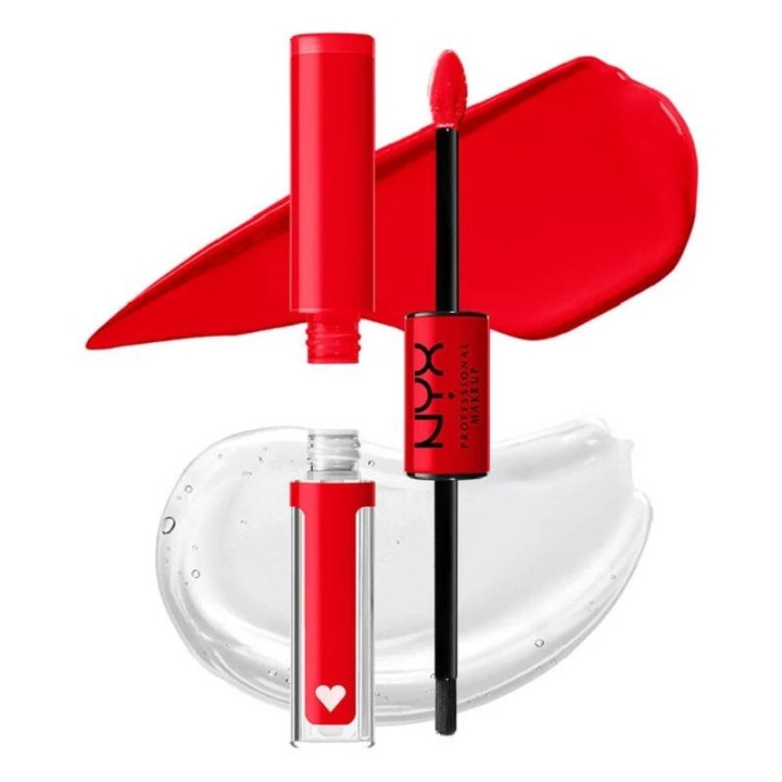 NYX PROF. MAKEUP Shine Loud Pro Pigment Lip Shine - Rebel In Red ryhmässä KAUNEUS JA TERVEYS / Meikit / Huulet / Huulikiilto / Plumper @ TP E-commerce Nordic AB (C10329)