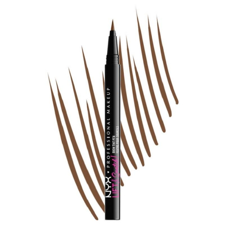 NYX PROF. MAKEUP Lift N Snatch Brow Tint Pen - Caramel ryhmässä KAUNEUS JA TERVEYS / Meikit / Silmät ja kulmat / Kulmakynä @ TP E-commerce Nordic AB (C10340)