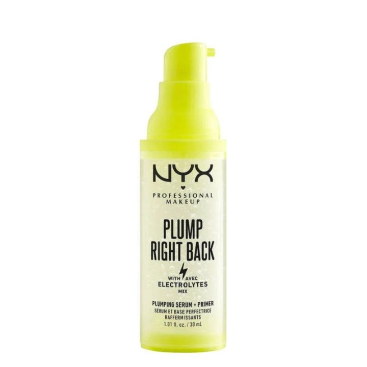 NYX PROF MAKEUP Plump Right Back Primer + seerumi 30ml ryhmässä KAUNEUS JA TERVEYS / Meikit / Meikit Kasvot / Pohjustusvoide @ TP E-commerce Nordic AB (C10355)