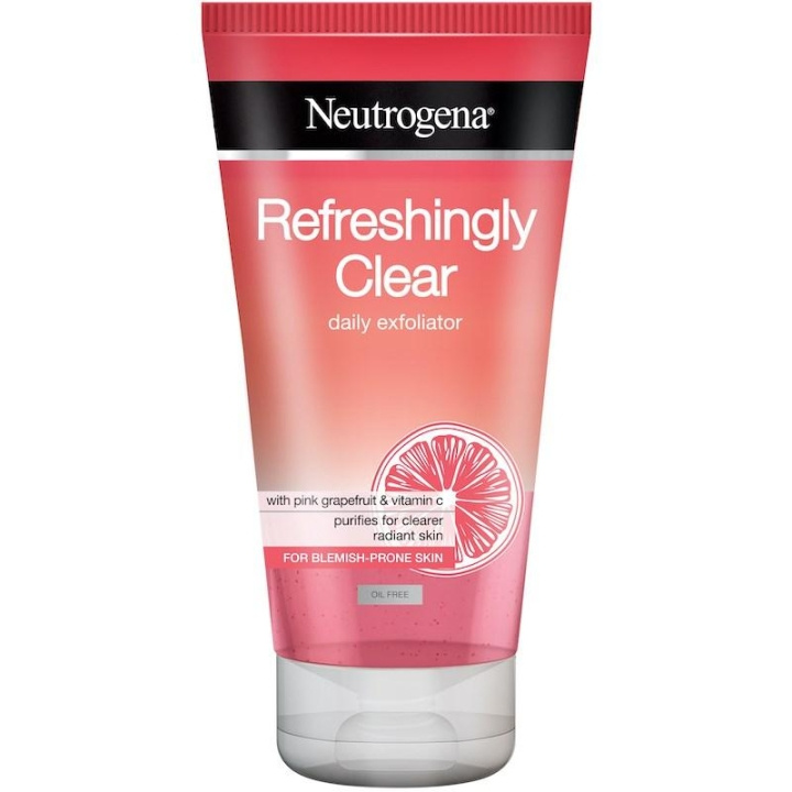 Neutrogena Refreshingly Clear Daily Exfoliator 150ml ryhmässä KAUNEUS JA TERVEYS / Ihonhoito / Kasvot / Puhdistus @ TP E-commerce Nordic AB (C10404)