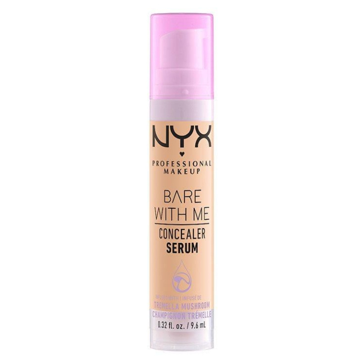 NYX PROF. MAKEUP Bare With Me Concealer Serum Beige 9,6ml ryhmässä KAUNEUS JA TERVEYS / Meikit / Meikit Kasvot / Peitevoide @ TP E-commerce Nordic AB (C10413)