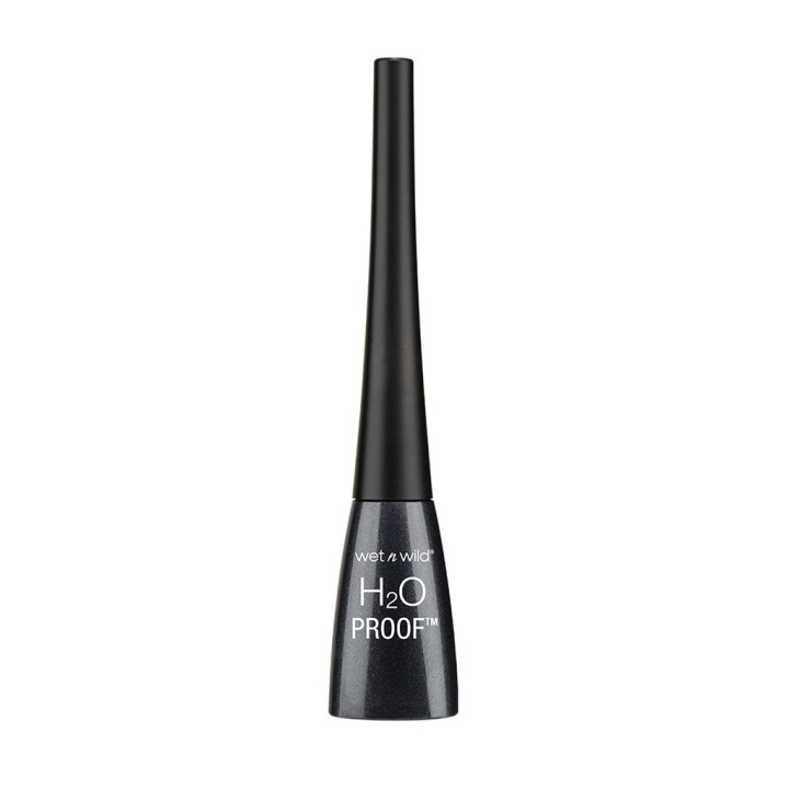 Wet n Wild H2O Proof Liquid Eyeliner Black 4ml ryhmässä KAUNEUS JA TERVEYS / Meikit / Silmät ja kulmat / Silmänrajauskynä / Kajaali @ TP E-commerce Nordic AB (C10455)