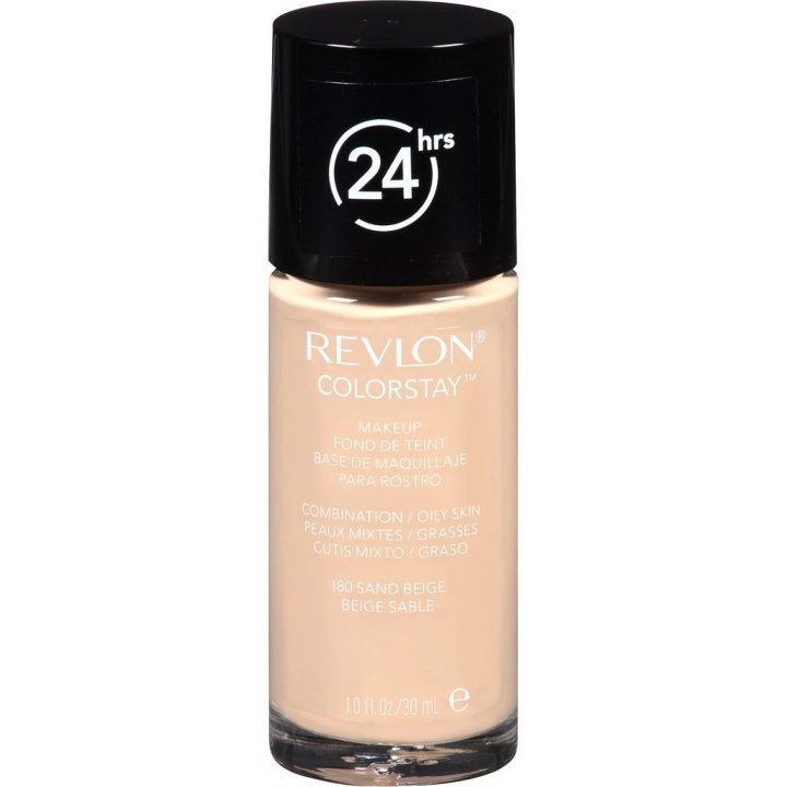 Revlon Colorstay Makeup Combination/Oily Skin - 180 Sand Beige 30ml ryhmässä KAUNEUS JA TERVEYS / Meikit / Meikit Kasvot / Meikkivoide @ TP E-commerce Nordic AB (C10480)
