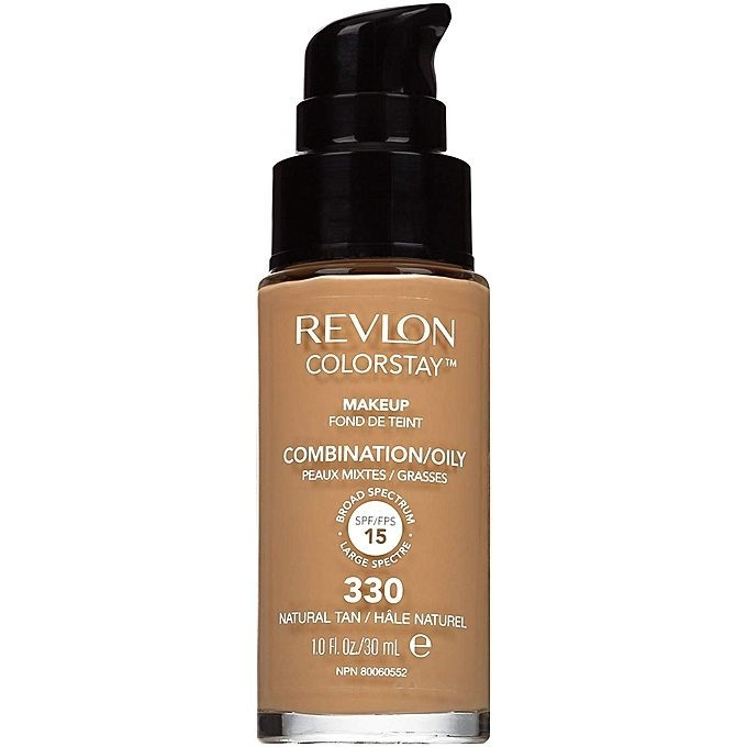 Revlon Colorstay Makeup Combination/Oily Skin - 330 Natural Tan 30ml ryhmässä KAUNEUS JA TERVEYS / Meikit / Meikit Kasvot / Meikkivoide @ TP E-commerce Nordic AB (C10496)
