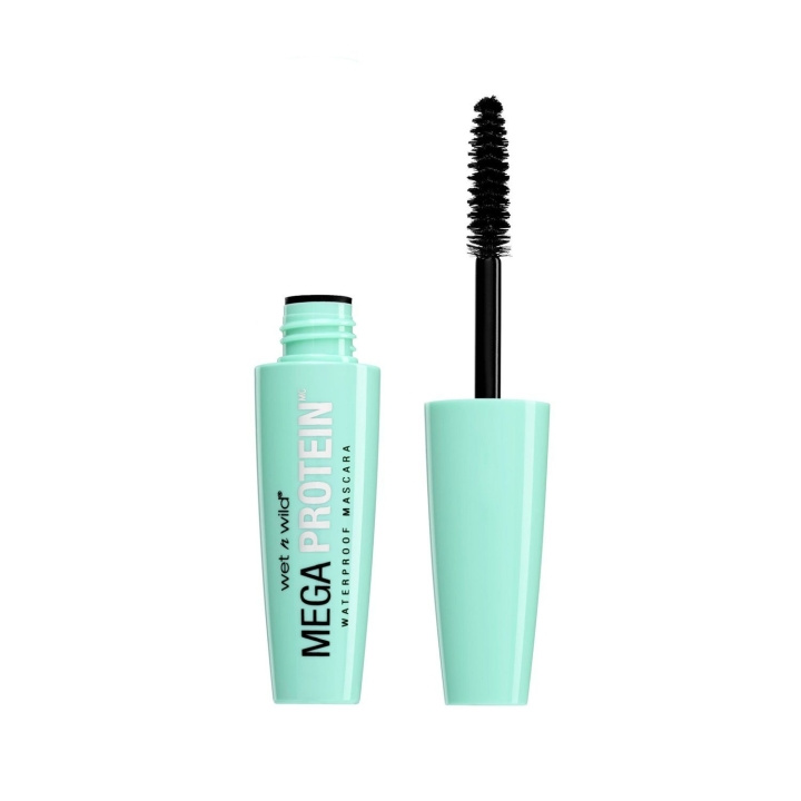 Wet n Wild Mega Protein Waterproof Mascara Very Black ryhmässä KAUNEUS JA TERVEYS / Meikit / Silmät ja kulmat / Ripsiväri @ TP E-commerce Nordic AB (C10596)