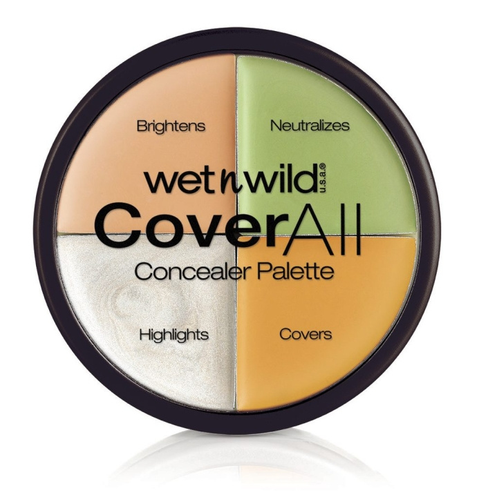 Wet n Wild Cover All Concealer Palette 6,5g ryhmässä KAUNEUS JA TERVEYS / Meikit / Meikit Kasvot / Peitevoide @ TP E-commerce Nordic AB (C10608)