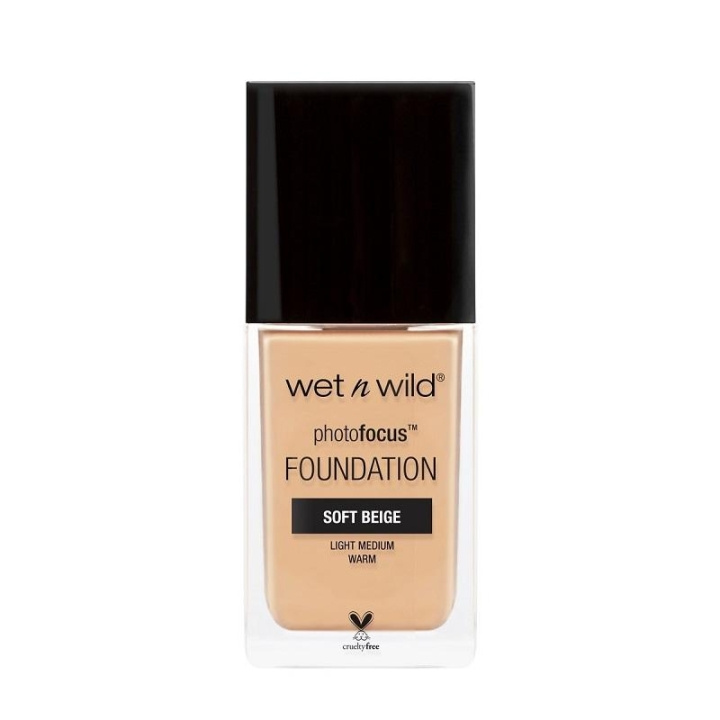 Wet n Wild Photo Focus Foundation Soft Beige 30ml ryhmässä KAUNEUS JA TERVEYS / Meikit / Meikit Kasvot / Meikkivoide @ TP E-commerce Nordic AB (C10609)