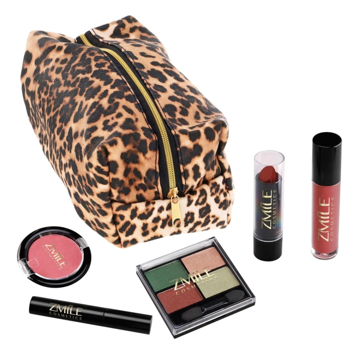 Zmile Cosmetics Beauty Bag Leo Look ryhmässä KAUNEUS JA TERVEYS / Meikit / Tarvikkeet & Meikkisetit / Meikkisetit @ TP E-commerce Nordic AB (C10676)