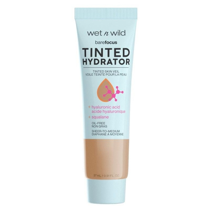 Wet n Wild Bare Focus Tinted Hydrator - Medium Tan ryhmässä KAUNEUS JA TERVEYS / Meikit / Meikit Kasvot / CC/BB Voiteet @ TP E-commerce Nordic AB (C10924)