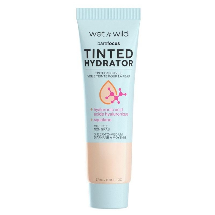 Wet n Wild Bare Focus Tinted Hydrator - Light Medium ryhmässä KAUNEUS JA TERVEYS / Meikit / Meikit Kasvot / CC/BB Voiteet @ TP E-commerce Nordic AB (C10925)