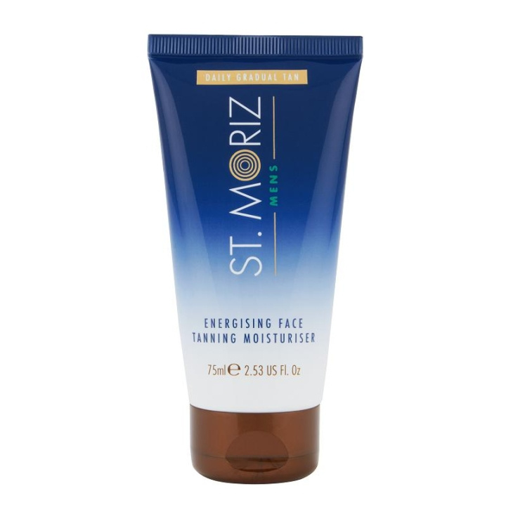 St Moriz Men\'s Face Tanning Moisturiser 75ml ryhmässä KAUNEUS JA TERVEYS / Ihonhoito / Rusketus / Itseruskettava @ TP E-commerce Nordic AB (C10989)