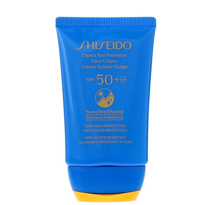 Shiseido Expert Sun Protector Face Cream Age Defense SPF 50+ ryhmässä KAUNEUS JA TERVEYS / Ihonhoito / Rusketus / Aurinkosuoja @ TP E-commerce Nordic AB (C11058)