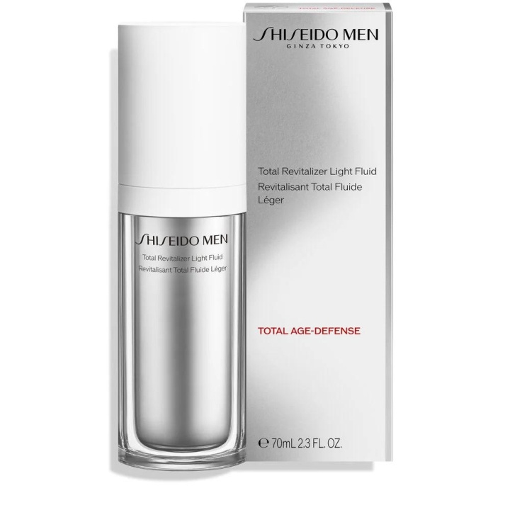 Shiseido Men Total Revitalizer Light Fluid 70ml ryhmässä KAUNEUS JA TERVEYS / Ihonhoito / Kasvot / Päivävoide @ TP E-commerce Nordic AB (C11064)