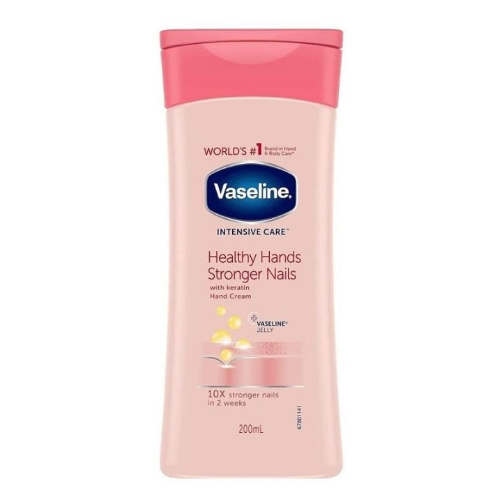 Vaseline Intensive Care Hand and Nail Cream 200ml ryhmässä KAUNEUS JA TERVEYS / Manikyyri/Pedikyyri / Käsirasva @ TP E-commerce Nordic AB (C11069)