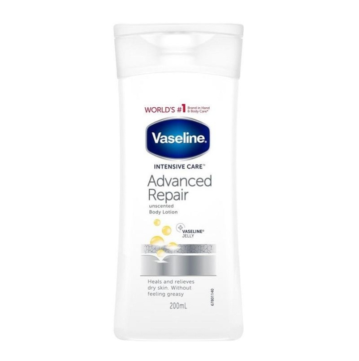 Vaseline Intensive Care Advanced Repair Body Lotion 200ml ryhmässä KAUNEUS JA TERVEYS / Ihonhoito / Kehon hoito / Vartalovoide @ TP E-commerce Nordic AB (C11070)