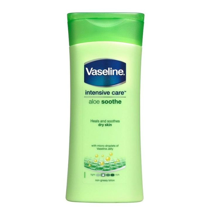 Vaseline Intensive Care Aloe Soothe Lotion 200ml ryhmässä KAUNEUS JA TERVEYS / Ihonhoito / Kehon hoito / Vartalovoide @ TP E-commerce Nordic AB (C11071)