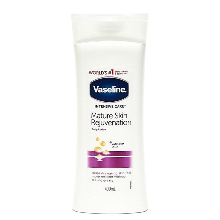 Vaseline Intensive Care Mature Skin Rejuvenation Body Lotion 400ml ryhmässä KAUNEUS JA TERVEYS / Ihonhoito / Kehon hoito / Vartalovoide @ TP E-commerce Nordic AB (C11072)