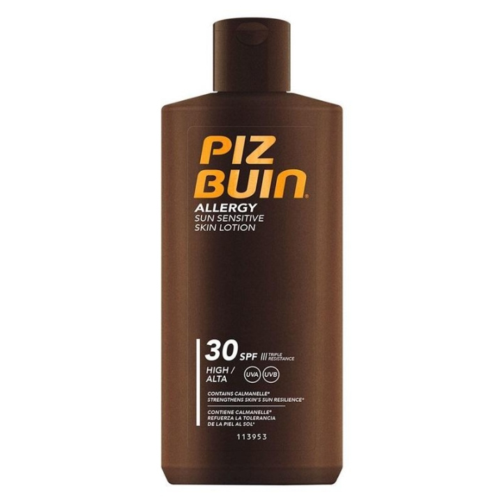Piz Buin Allergy Sun Sensitive Skin Lotion SPF30 200ml ryhmässä KAUNEUS JA TERVEYS / Ihonhoito / Rusketus / Aurinkosuoja @ TP E-commerce Nordic AB (C11129)