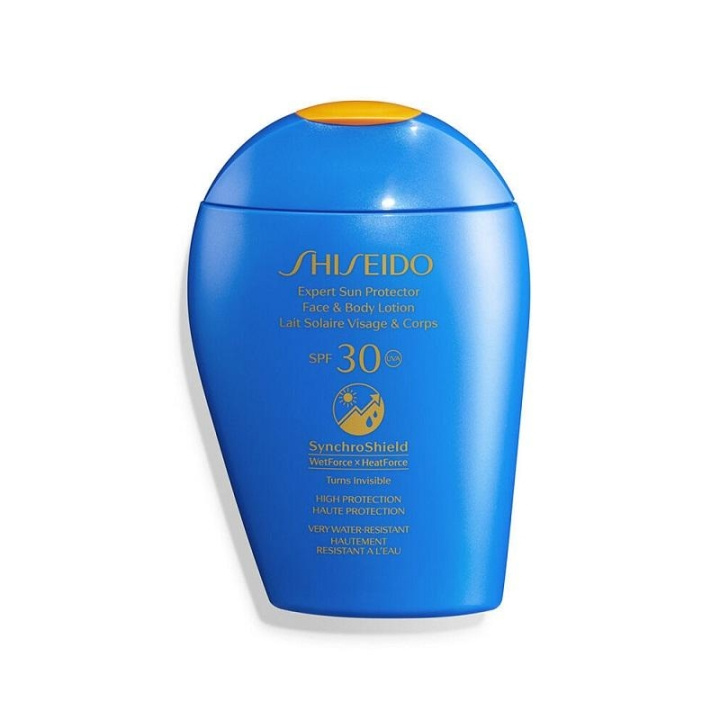 Shiseido Sun Expert Pro Face & Body Lotion SPF30 150ml ryhmässä KAUNEUS JA TERVEYS / Ihonhoito / Rusketus / Aurinkosuoja @ TP E-commerce Nordic AB (C11142)