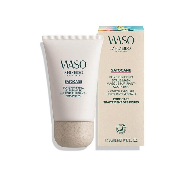 Shiseido Waso Satocane Pore Purifying Scrub Mask 50ml ryhmässä KAUNEUS JA TERVEYS / Ihonhoito / Kasvot / Kuorinta @ TP E-commerce Nordic AB (C11146)