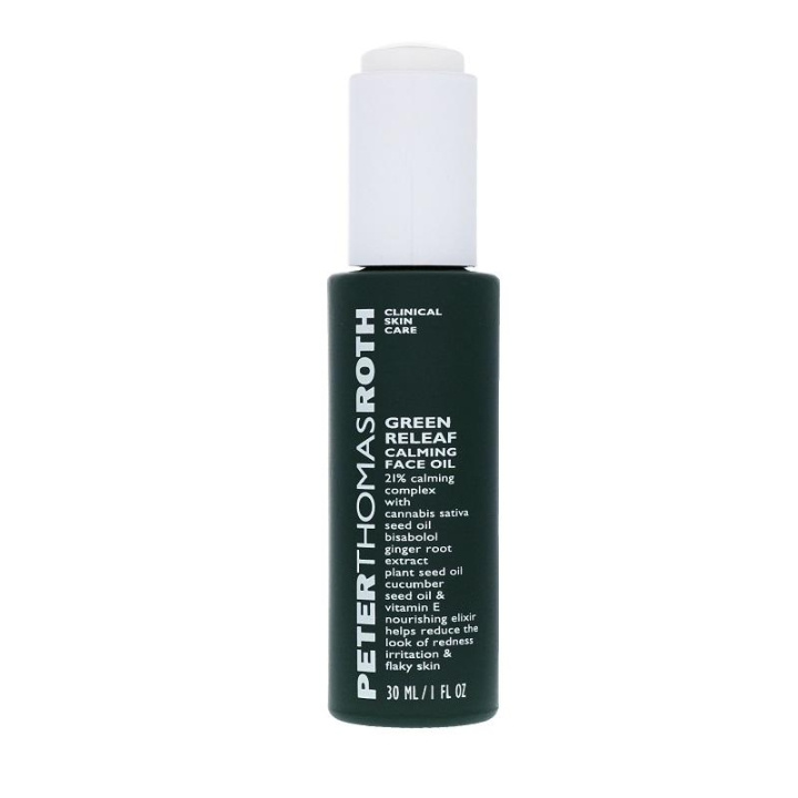 Peter Thomas Roth Green Releaf Calming Face Oil 30ml ryhmässä KAUNEUS JA TERVEYS / Ihonhoito / Kasvot / Kasvoöljy @ TP E-commerce Nordic AB (C11232)