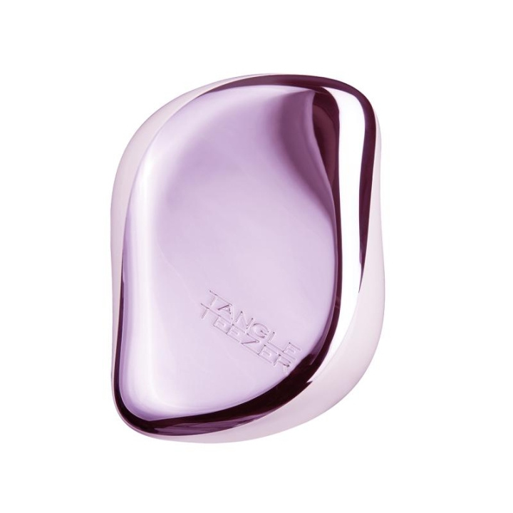 Tangle Teezer Compact Styler Purple Chrome ryhmässä KAUNEUS JA TERVEYS / Hiukset &Stailaus / Hiusharjat @ TP E-commerce Nordic AB (C11323)