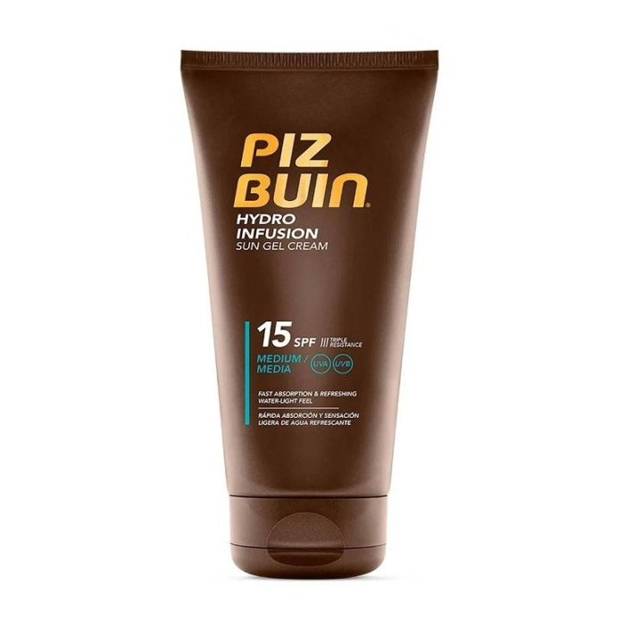Piz Buin Hydro Infusion Sun Gel Cream SPF15 150ml ryhmässä KAUNEUS JA TERVEYS / Ihonhoito / Rusketus / Aurinkosuoja @ TP E-commerce Nordic AB (C11398)