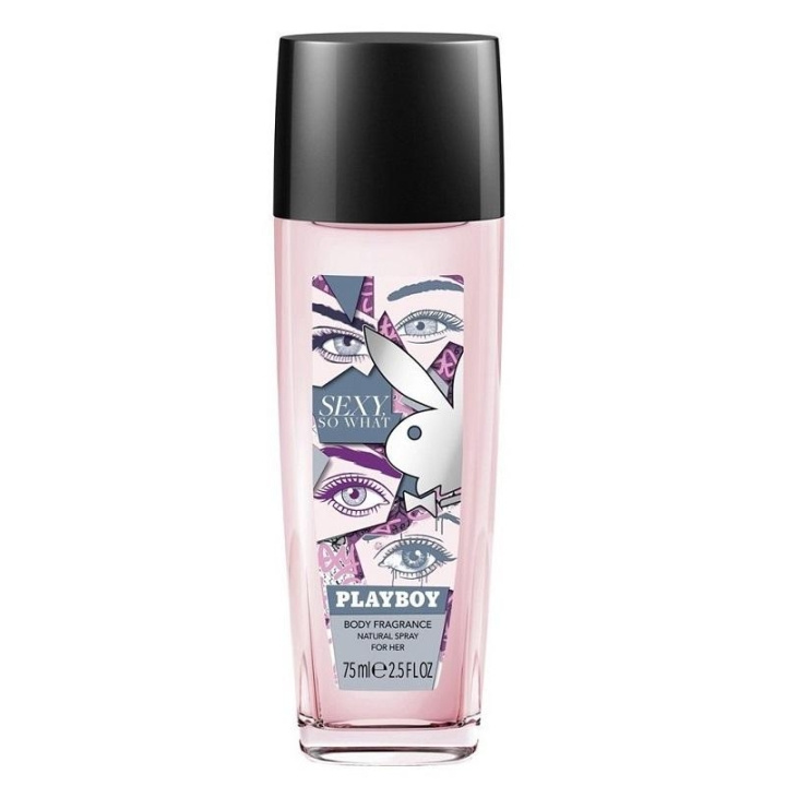 Playboy Sexy So What For Her Deo Spray 75ml ryhmässä KAUNEUS JA TERVEYS / Tuoksut & Parfyymit / Deodorantit / Naisten deodorantit @ TP E-commerce Nordic AB (C11433)