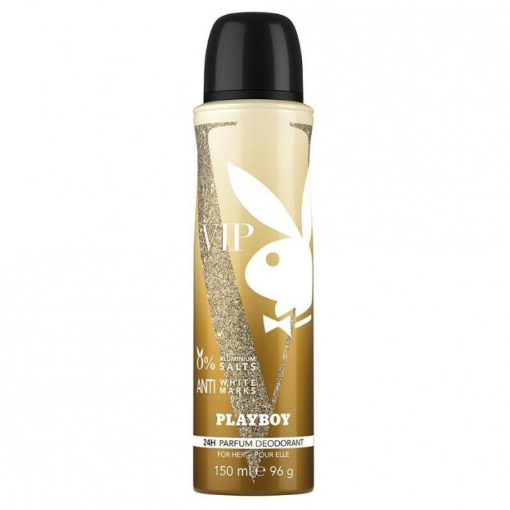 Playboy VIP For Her Deo Spray 150ml ryhmässä KAUNEUS JA TERVEYS / Tuoksut & Parfyymit / Deodorantit / Naisten deodorantit @ TP E-commerce Nordic AB (C11435)