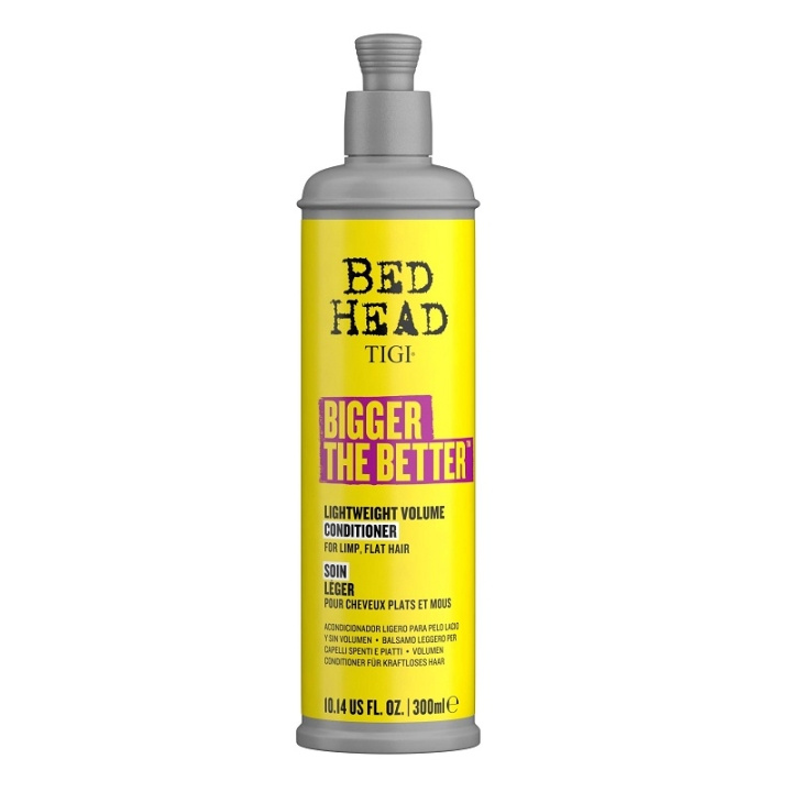 TIGI Bed Head Bigger The Better Conditioner 300ml ryhmässä KAUNEUS JA TERVEYS / Hiukset &Stailaus / Hiustenhoito / Hoitoainesuihke/kuuri @ TP E-commerce Nordic AB (C11498)