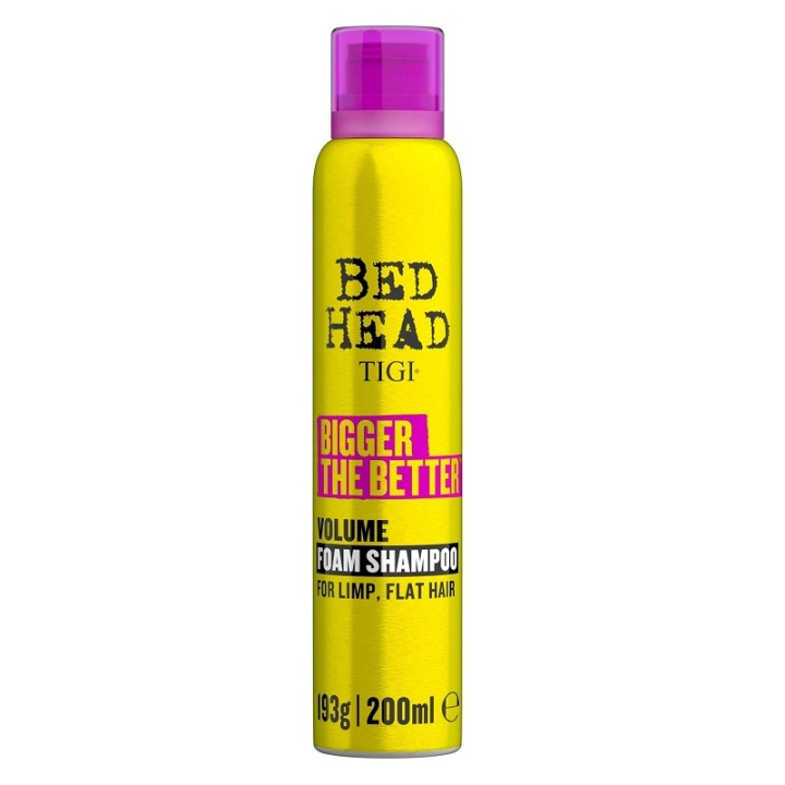 TIGI Bed Head Bigger The Better Volume Shampoo 200ml ryhmässä KAUNEUS JA TERVEYS / Hiukset &Stailaus / Hiustenhoito / Shampoo @ TP E-commerce Nordic AB (C11502)