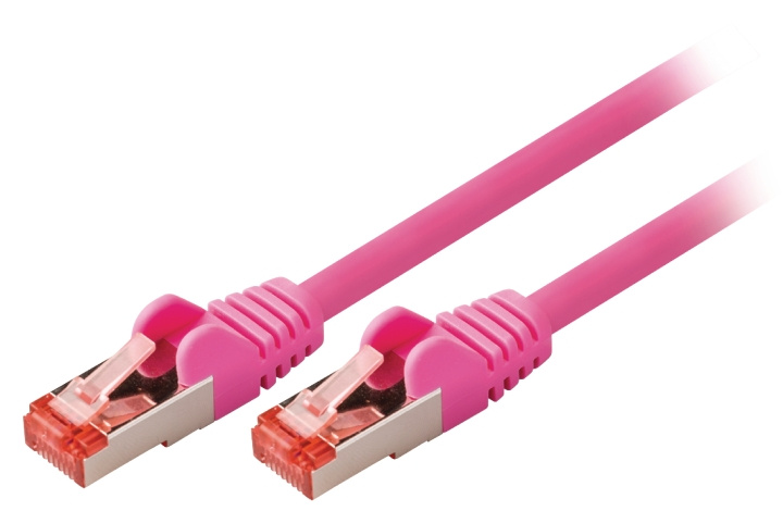 Valueline CAT6 S / FTP Verkkokaapeli RJ45 (8P8C) Uros - RJ45 (8P8C) Uros 7.50 m Pinkki ryhmässä TIETOKOONET & TARVIKKEET / Kaapelit & Sovittimet / Verkko / Cat6 @ TP E-commerce Nordic AB (C11558)