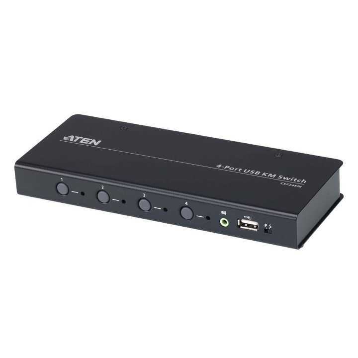 4-porttinen USB Boundless KVM™ -kytkin (kaapelit mukana) ryhmässä TIETOKOONET & TARVIKKEET / Kaapelit & Sovittimet / Adapterit @ TP E-commerce Nordic AB (C11645)