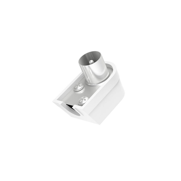 Hama Antenna Plug Coax Angle Screw On ryhmässä KODINELEKTRONIIKKA / Ääni & Kuva / TV & Tarvikkeet / Antennit & Tarvikkeet @ TP E-commerce Nordic AB (C11754)