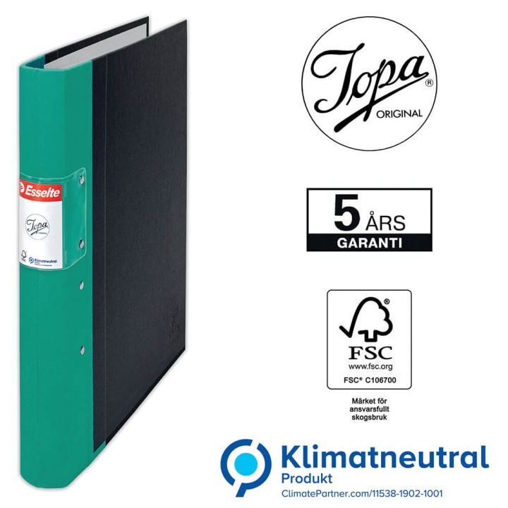 ESSELTE Pärm Jopa A4/40 Grön ryhmässä KOTI, TALOUS JA PUUTARHA / Toimistotuotteet / Muut @ TP E-commerce Nordic AB (C11758)