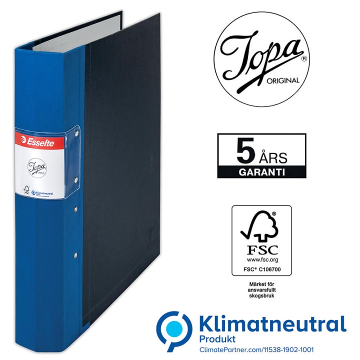 ESSELTE Pärm Jopa A4/60 Blå ryhmässä KOTI, TALOUS JA PUUTARHA / Toimistotuotteet / Muut @ TP E-commerce Nordic AB (C11760)