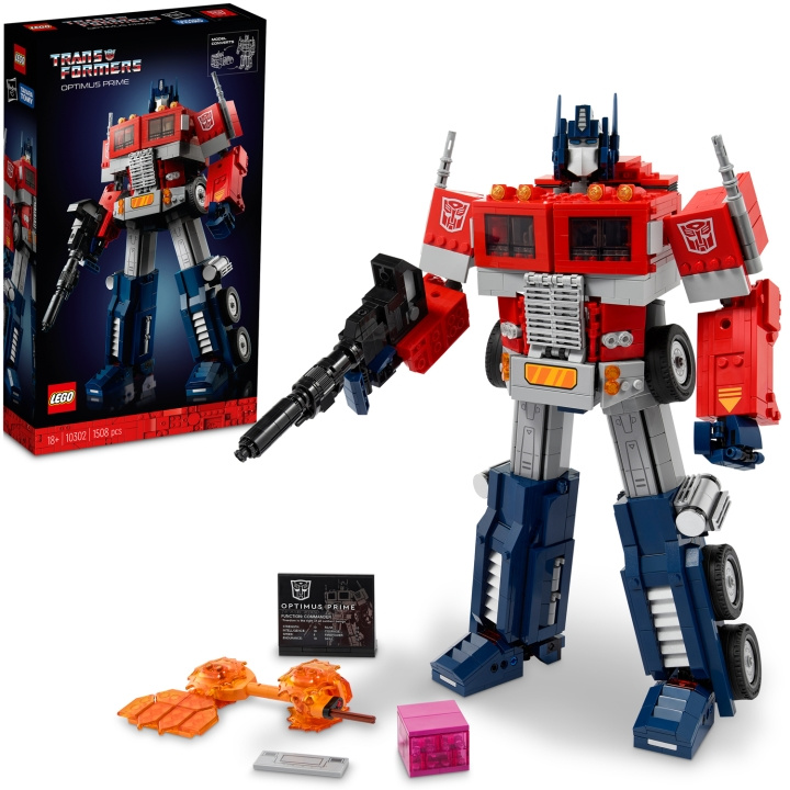 LEGO Icons - Optimus Prime 10302 ryhmässä LELUT, TUOTTEET LAPSILLE JA VAUVOILLE / Leikkikalut, Askartelu &Pelit / Rakennuslelut / Lego @ TP E-commerce Nordic AB (C11884)