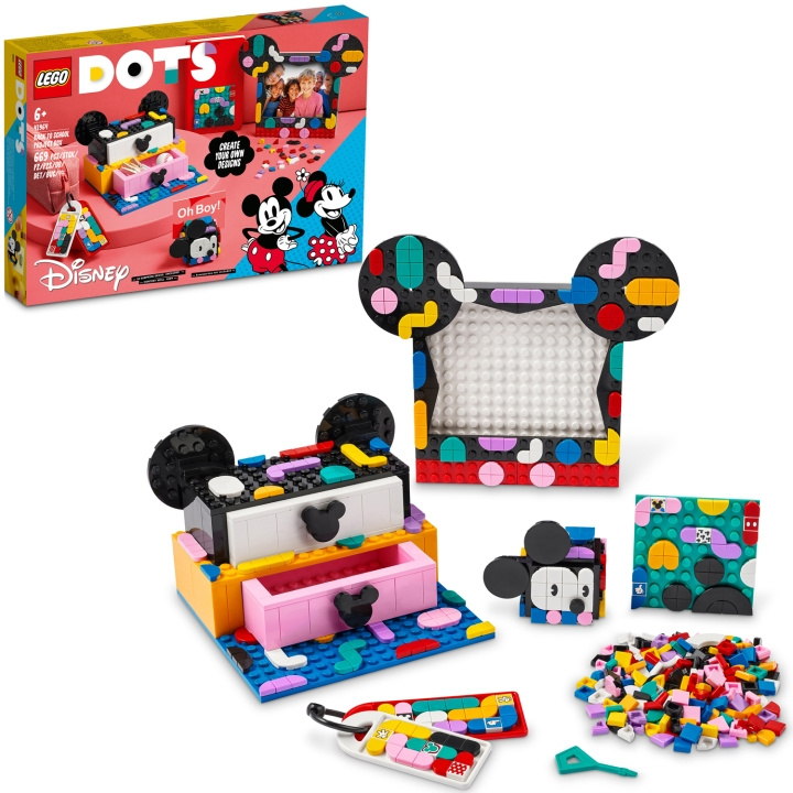 LEGO DOTS 41964 - Mikki Hiiren ja Minni Hiiren kouluunpaluupuuhat ryhmässä LELUT, TUOTTEET LAPSILLE JA VAUVOILLE / Leikkikalut, Askartelu &Pelit / Rakennuslelut / Lego @ TP E-commerce Nordic AB (C11894)