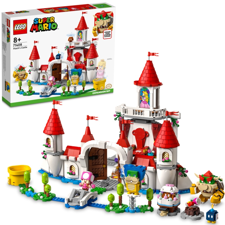 LEGO Super Mario - Peachs slott - Expansionsset ryhmässä LELUT, TUOTTEET LAPSILLE JA VAUVOILLE / Leikkikalut, Askartelu &Pelit / Rakennuslelut / Lego @ TP E-commerce Nordic AB (C11906)
