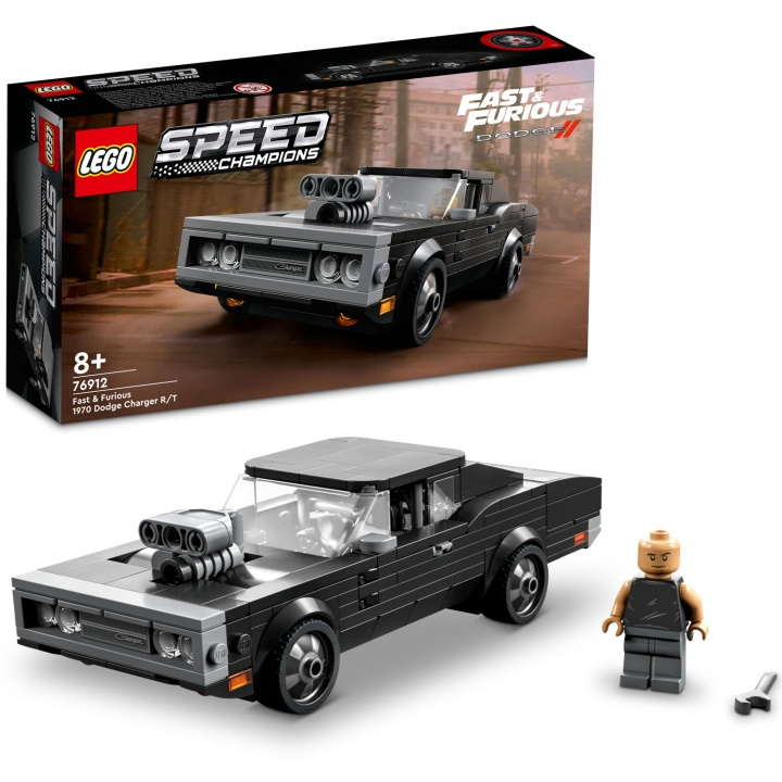 LEGO Speed Champions - Fast & Furious 1970 Dodge ryhmässä LELUT, TUOTTEET LAPSILLE JA VAUVOILLE / Leikkikalut, Askartelu &Pelit / Rakennuslelut / Lego @ TP E-commerce Nordic AB (C11923)