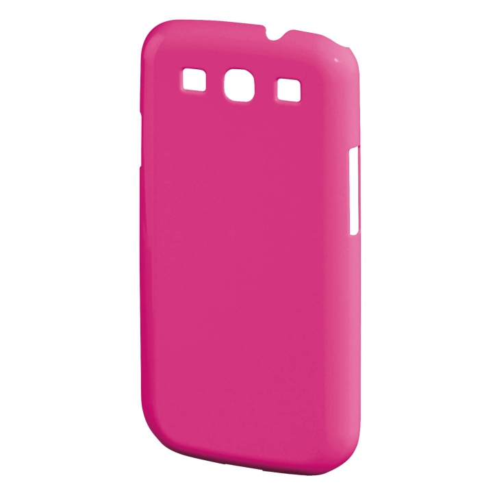 Hama Mobilskal Samsung S4 rosa silikon ryhmässä ÄLYPUHELIMET JA TABLETIT / Puhelimen suojakotelo / Samsung @ TP E-commerce Nordic AB (C11927)