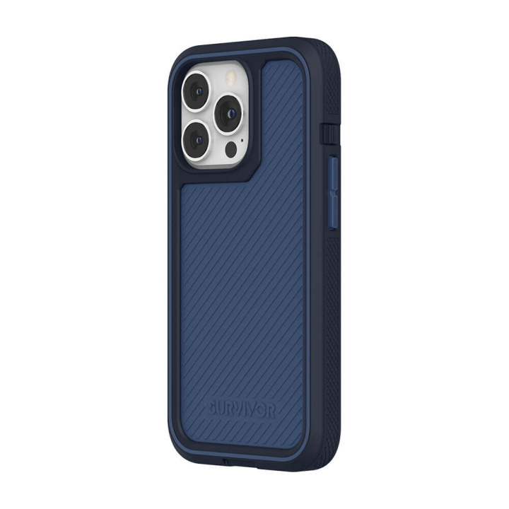 Survivor Puhelin Suojakuori Earth iPhone 13 Pro Storm Sininen ryhmässä ÄLYPUHELIMET JA TABLETIT / Puhelimen suojakotelo / Apple / iPhone 13 Pro / Kuoret @ TP E-commerce Nordic AB (C11953)