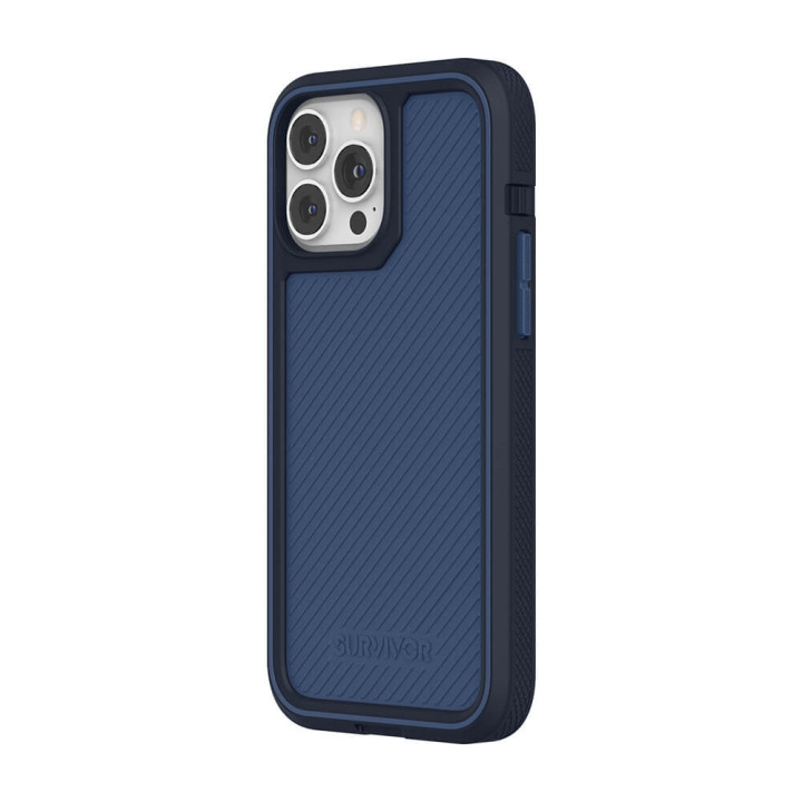 Survivor Puhelin Suojakuori Earth iPhone 13 Pro Max Storm Sininen ryhmässä ÄLYPUHELIMET JA TABLETIT / Puhelimen suojakotelo / Apple / iPhone 13 Pro Max / Kuoret @ TP E-commerce Nordic AB (C11955)