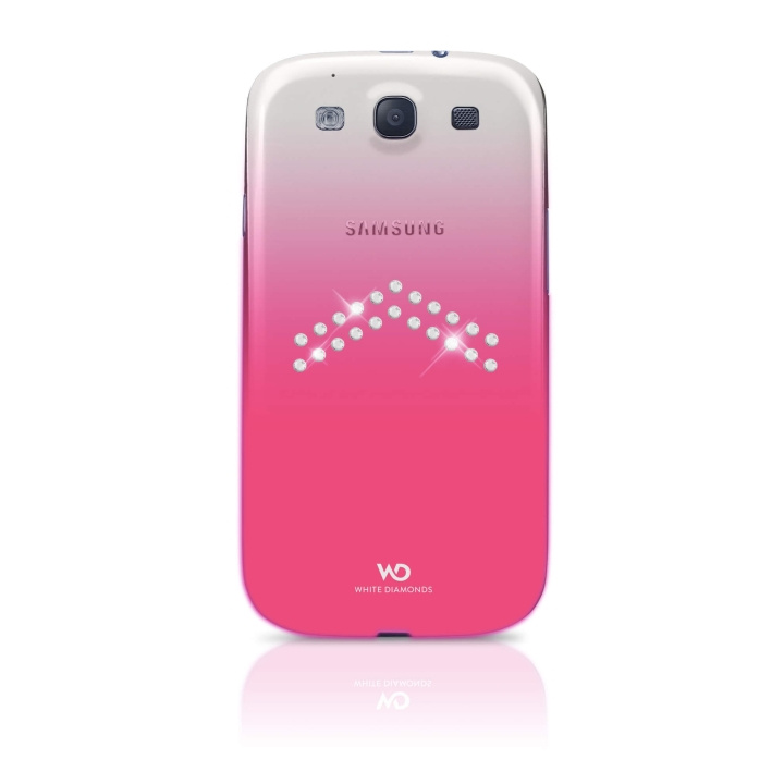 White Diamonds WHITE-DIAMONDS Arrow Pink Cover to Samsung S3 ryhmässä ÄLYPUHELIMET JA TABLETIT / Puhelimen suojakotelo / Samsung @ TP E-commerce Nordic AB (C12090)