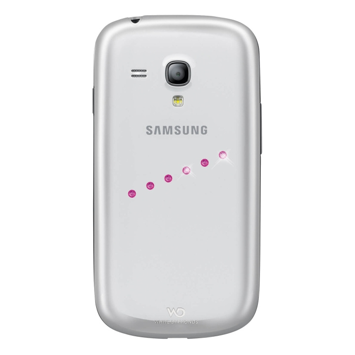 WHITE DIAMONDS Sash Ice Pink Samsung S3 Mini Suoja ryhmässä ÄLYPUHELIMET JA TABLETIT / Puhelimen suojakotelo / Samsung @ TP E-commerce Nordic AB (C12093)