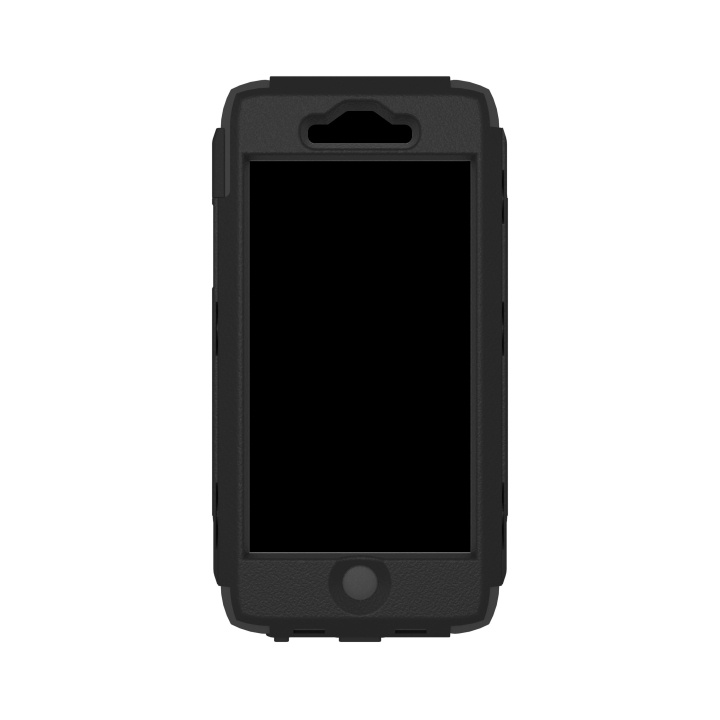 TRIDENT Suojakuori Kraken iPhone 5/5S/SE Black ryhmässä ÄLYPUHELIMET JA TABLETIT / Puhelimen suojakotelo / Apple / iPhone 5/5S/SE / Suoja @ TP E-commerce Nordic AB (C12101)