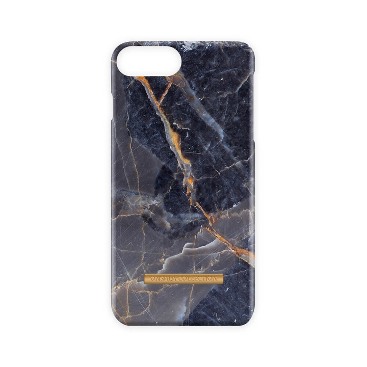 ONSALA COLLECTION Suojakuori Shine Grey Marble iPhone6/7/8 Plus ryhmässä ÄLYPUHELIMET JA TABLETIT / Puhelimen suojakotelo / Apple / iPhone 8 Plus / Kuoret @ TP E-commerce Nordic AB (C12110)