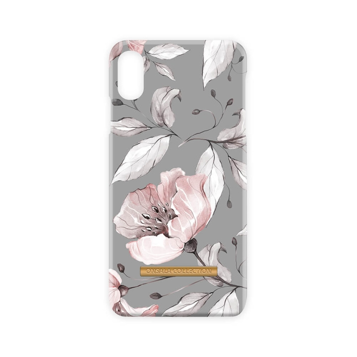 Onsala COLLECTION Mobilskal Soft Flowerleaves iPhone Xs Max ryhmässä ÄLYPUHELIMET JA TABLETIT / Puhelimen suojakotelo / Apple / iPhone XS Max / Kuoret @ TP E-commerce Nordic AB (C12120)